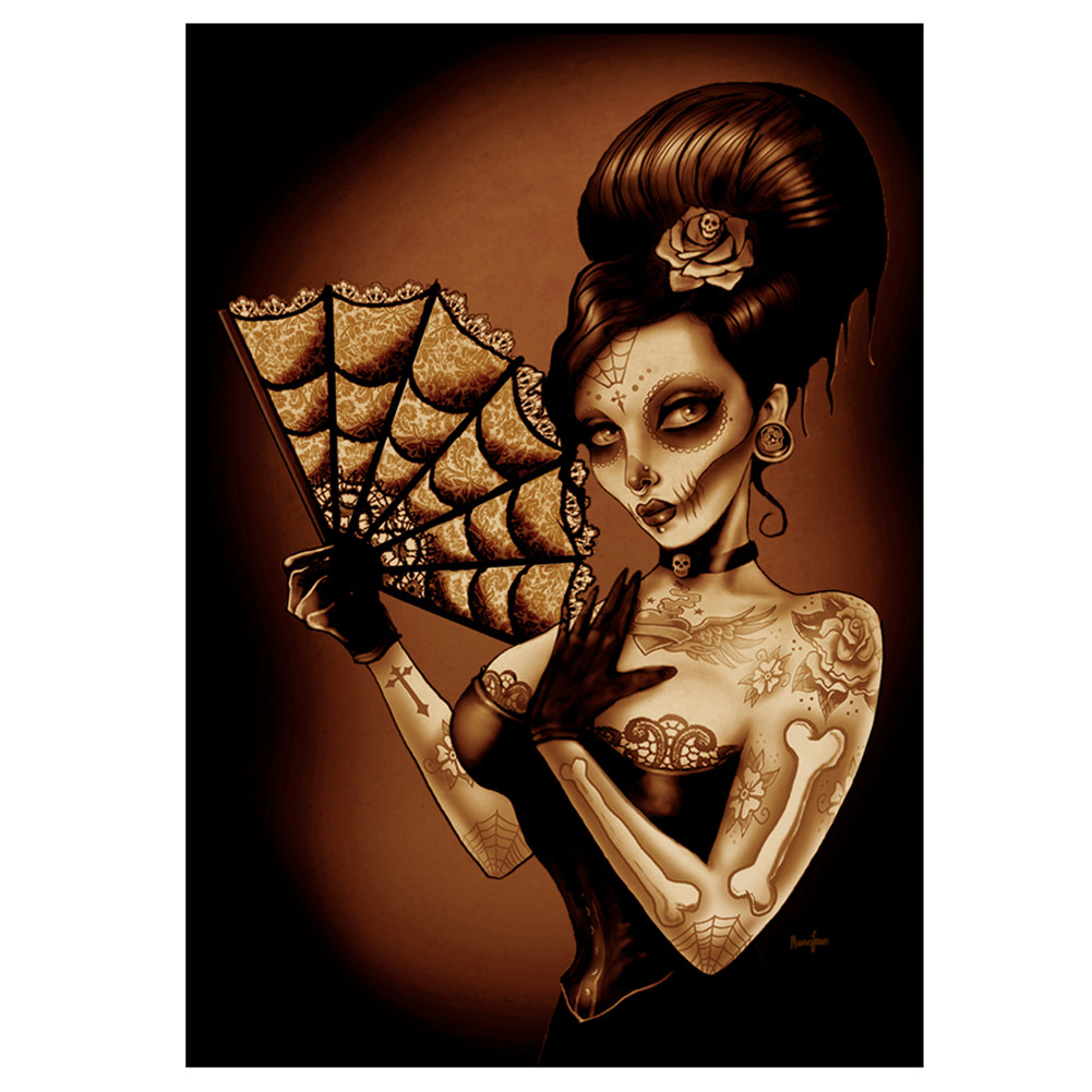 Fan Girl by Marcus Jones Canvas Giclee