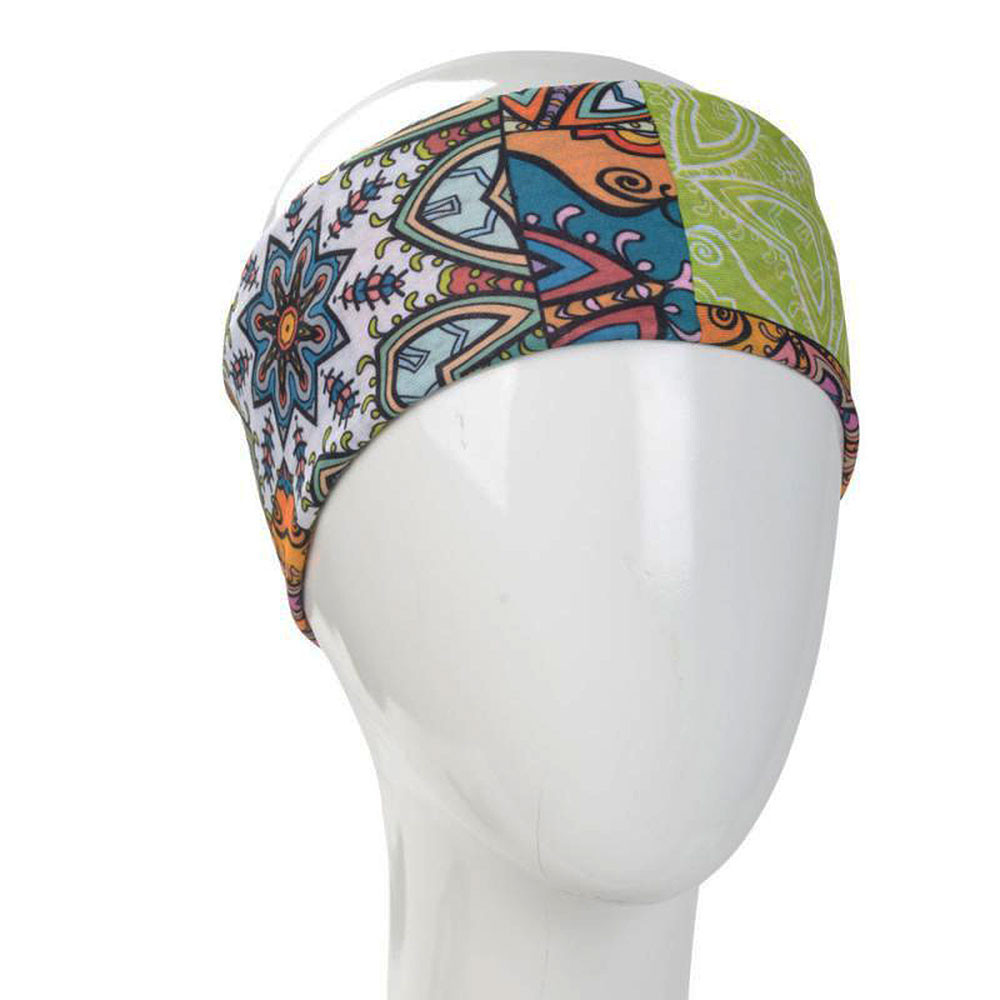 Boho patchwork designed headbands. 