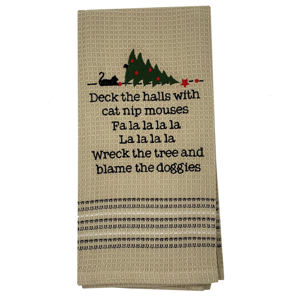 Christmas Holiday Kitchen Dishtowel