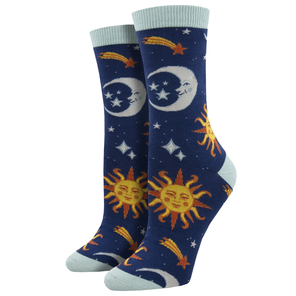 Clear Skies Women's Bamboo Crew Socks