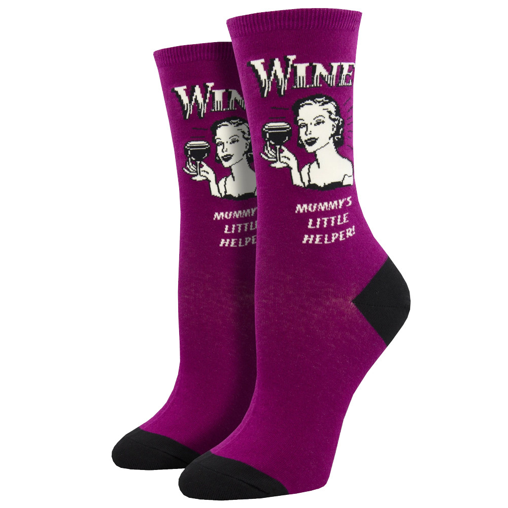 Wine Time Women's Crew Socks