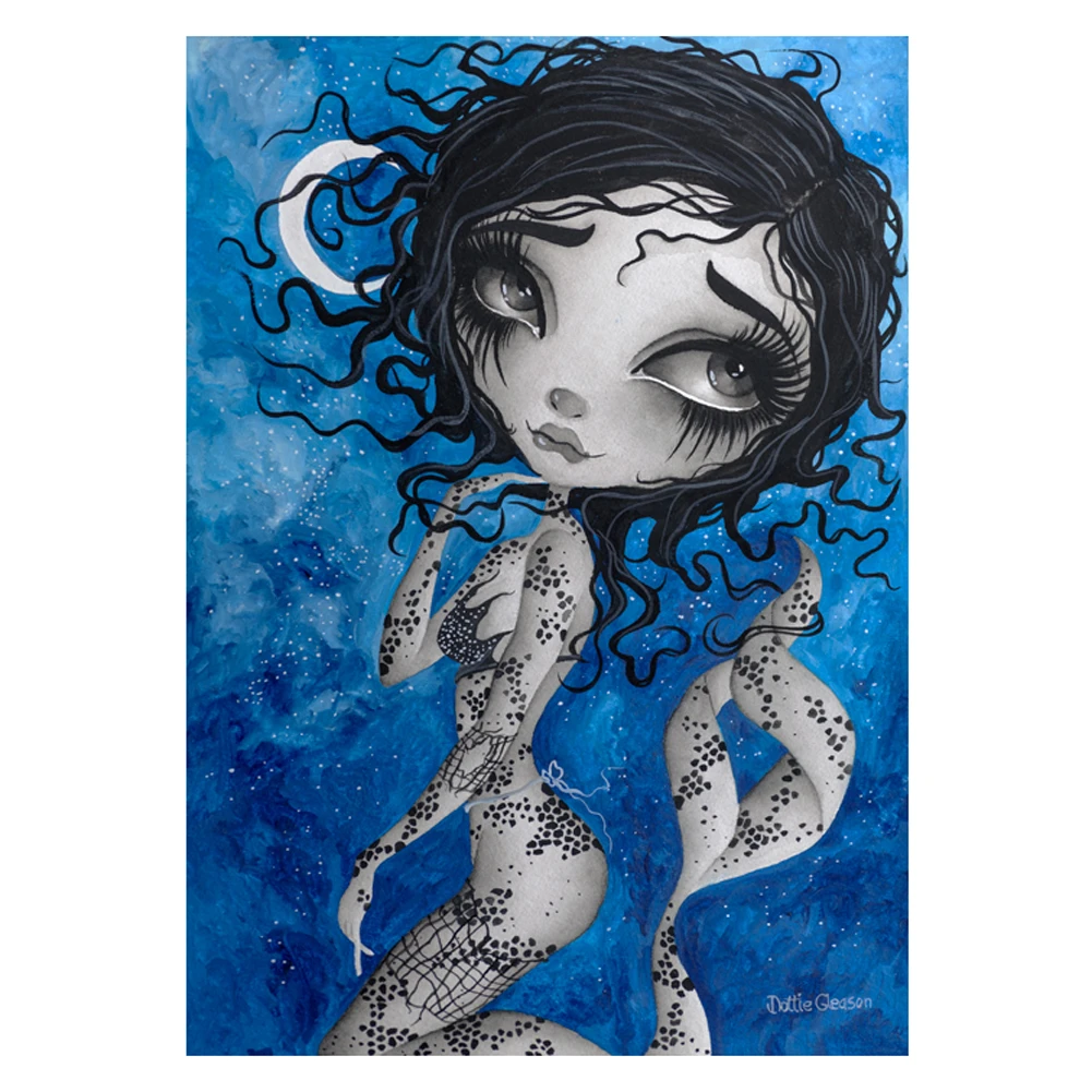 Dottie Gleason Life of a Mermaid Canvas Art Print