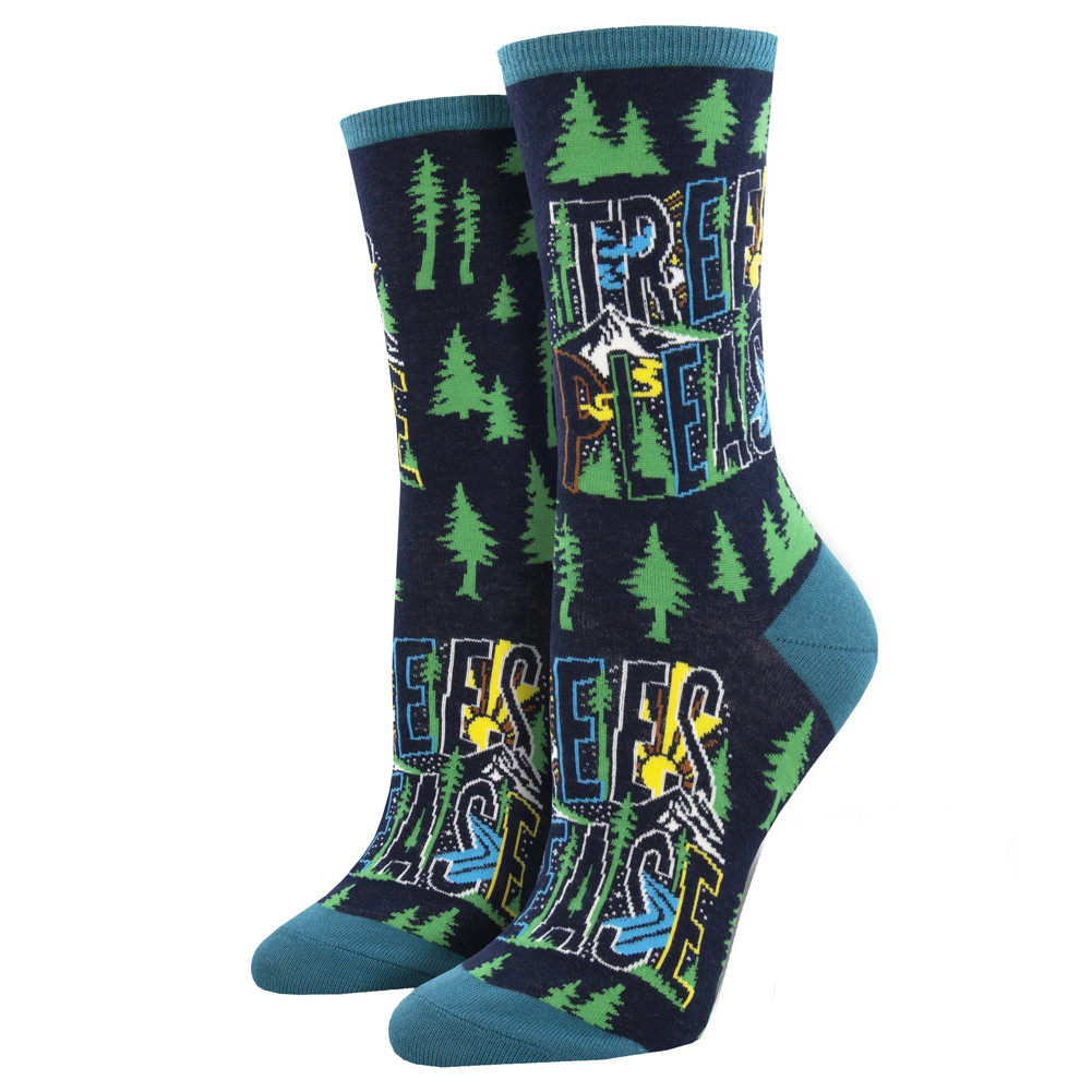 Atomicchild Trees Please Women's Crew Socks