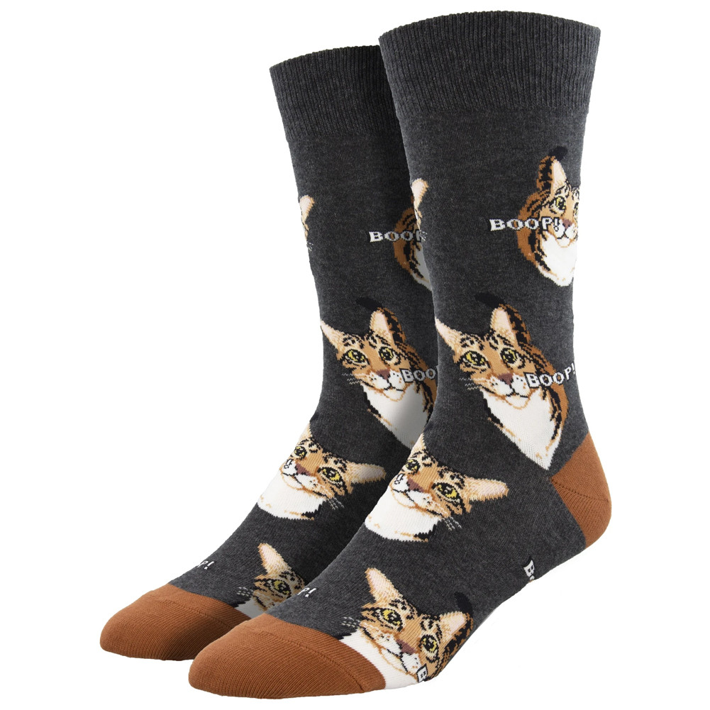 BOOP Kitty Cats Men's Crew Socks