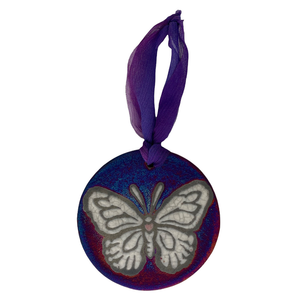 Butterfly Ceramic Hanging Ornament 
