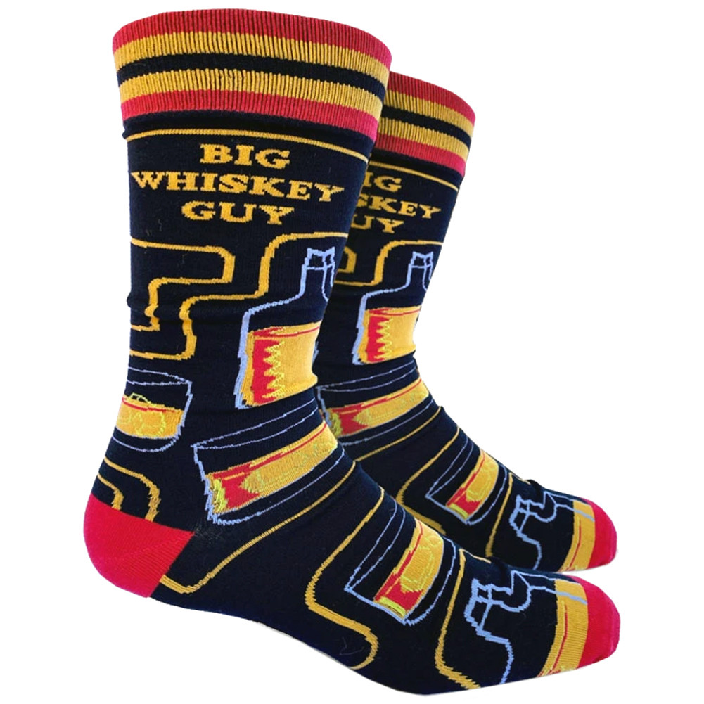 Big Whiskey Guy Men's Crew Socks