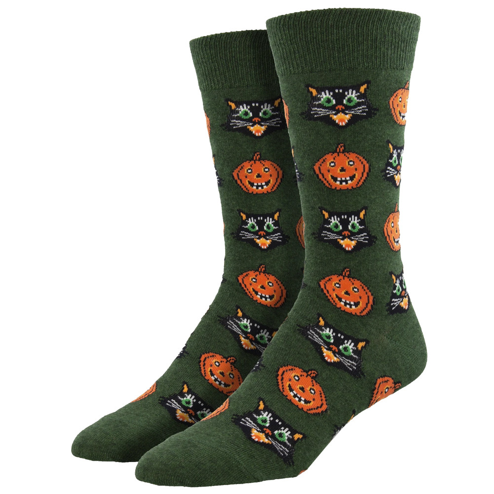 Vintage Halloween Men's Crew Socks
