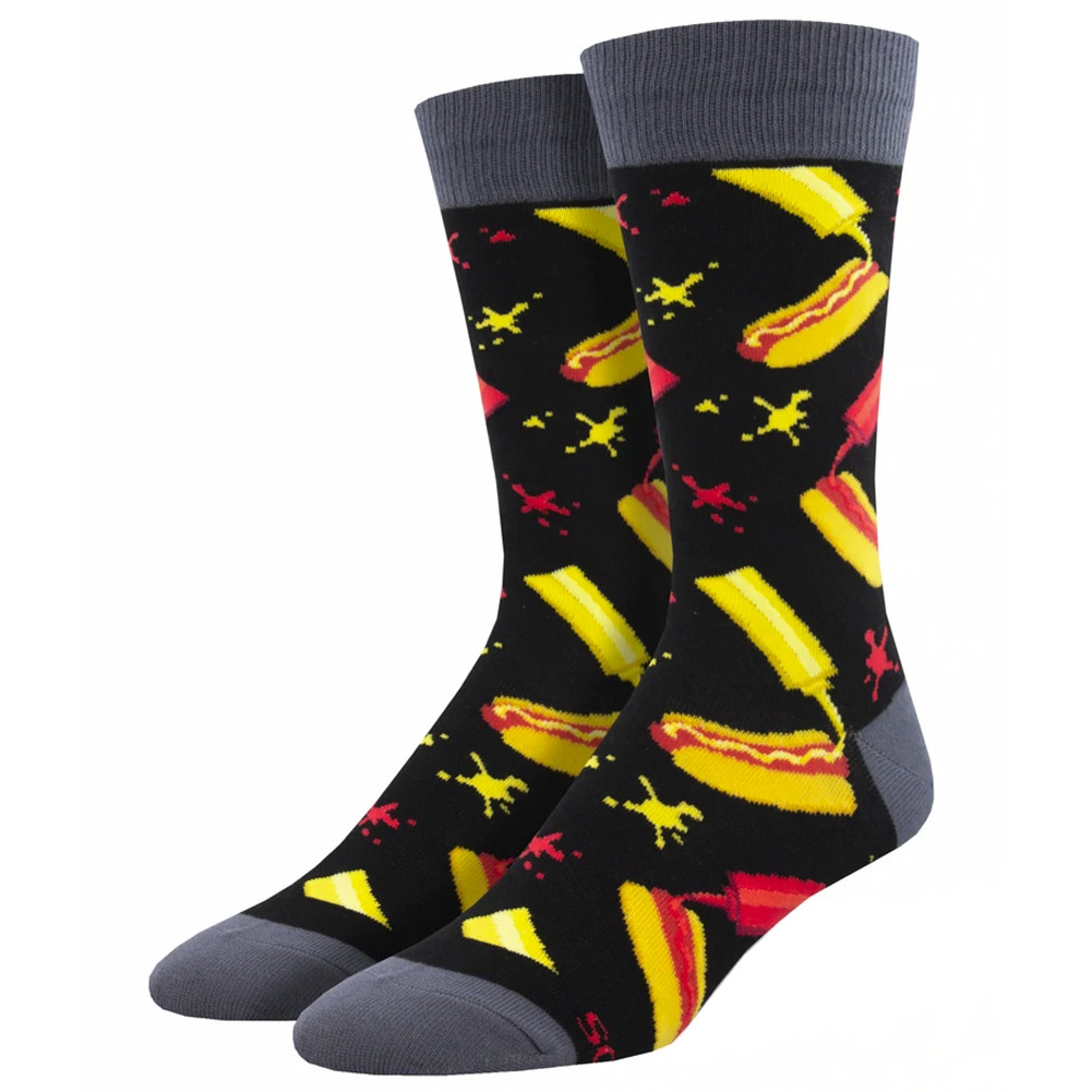 Hotdog Sausage Fest Men's Socks