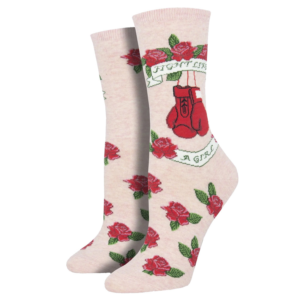 Fight Like A Girl Women's Crew Socks