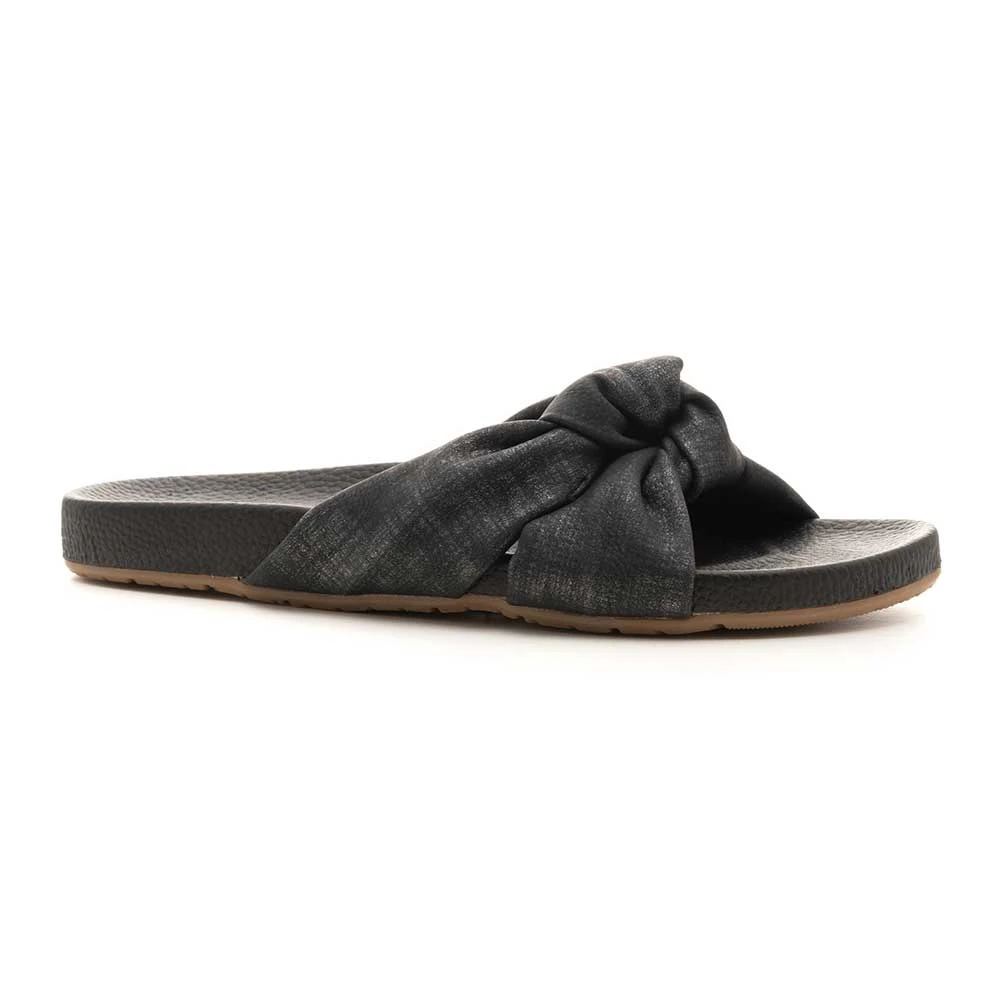 Women's Corky's Staycation black mule slip on sandal. 