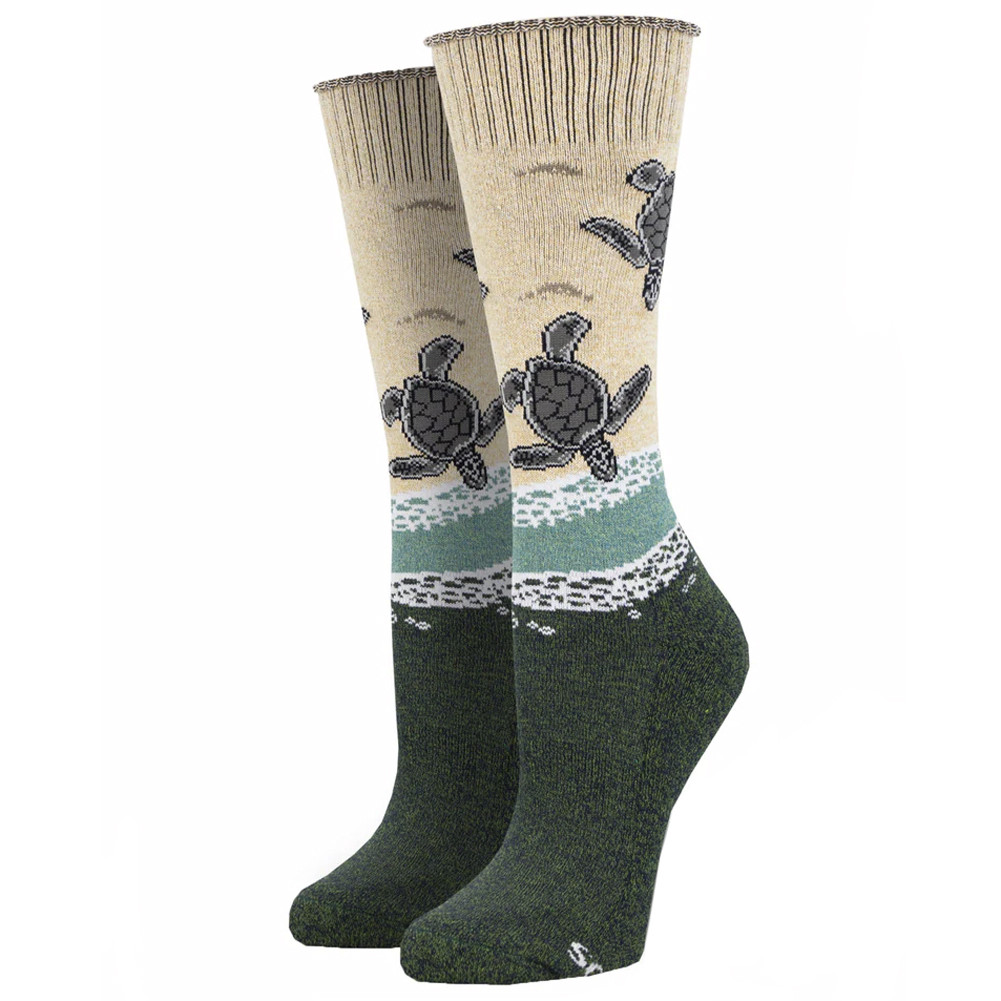 Sea Turtles Outlands Crew Socks