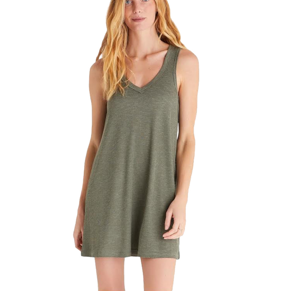 Z Supply Rib Hacci Vagabond Tank Mini Dress