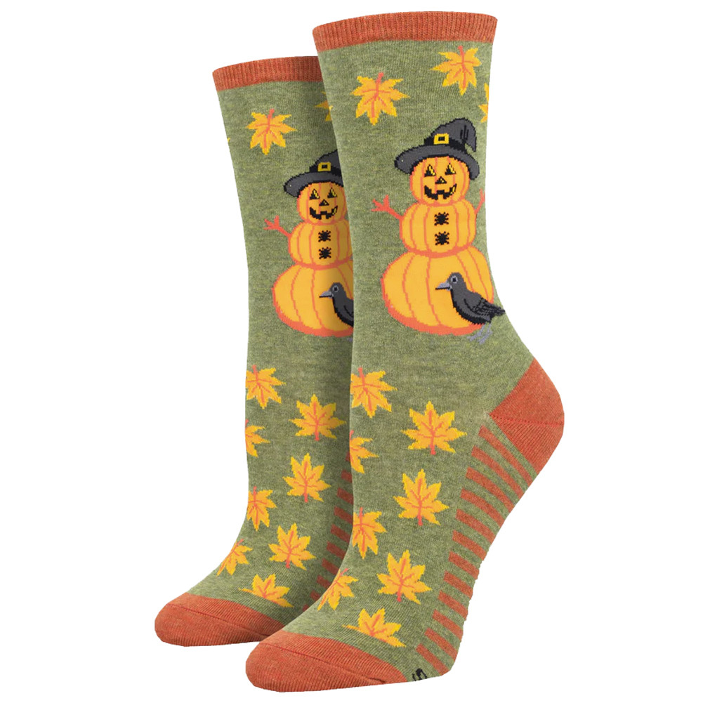Pumpkin Man Halloween Women's Socks
