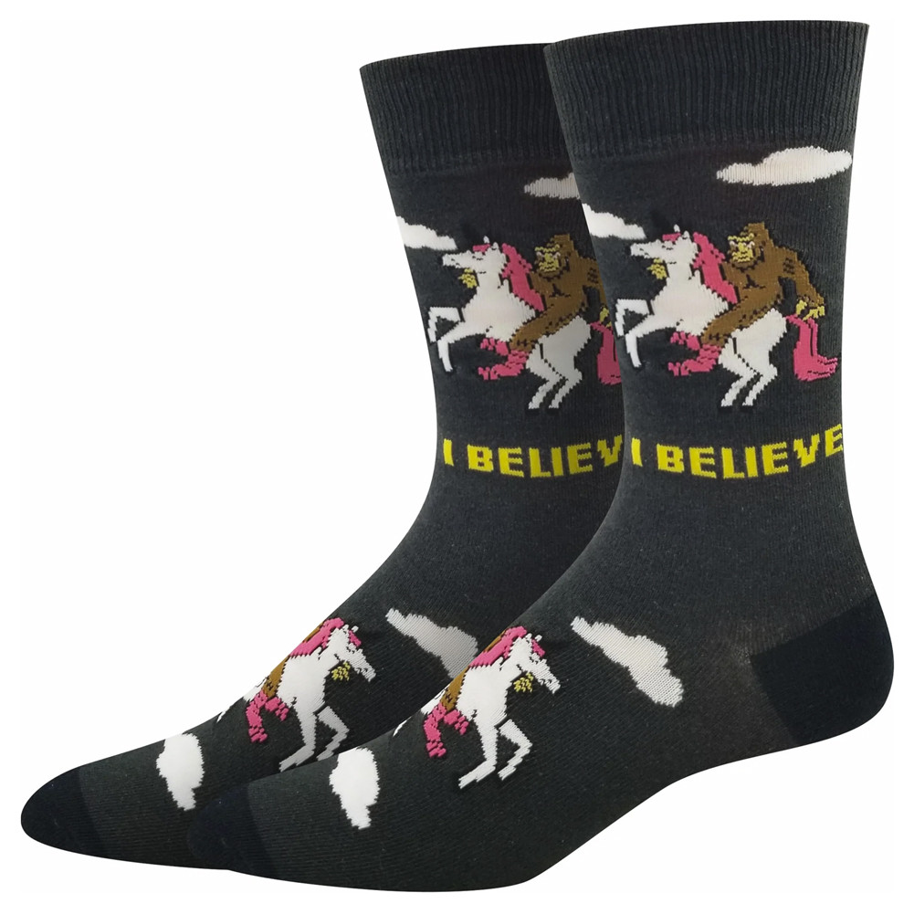 I Believe Bigfoot Men's Socks