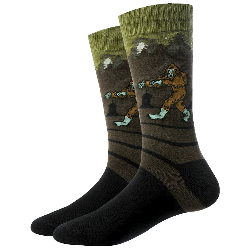 Zombie Bigfoot Men's Socks