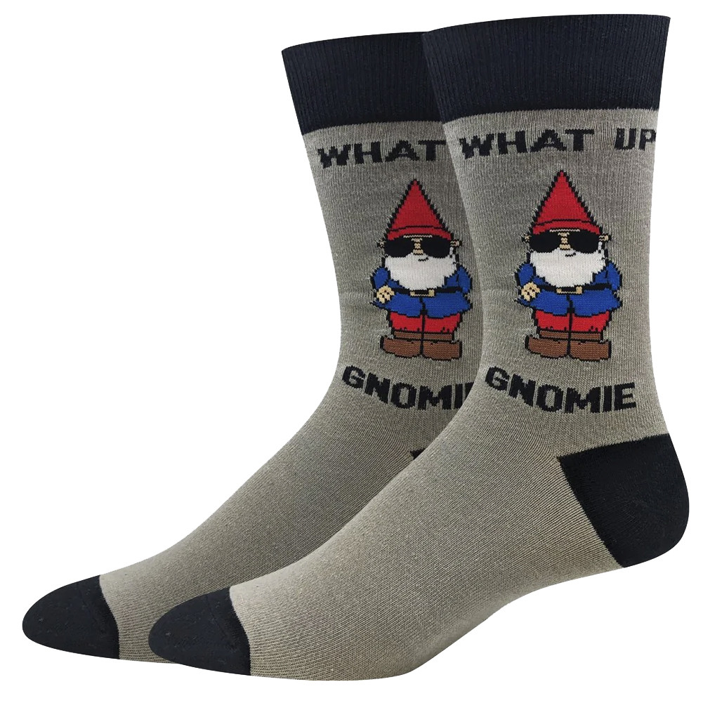 What Up Gnome Men's Socks