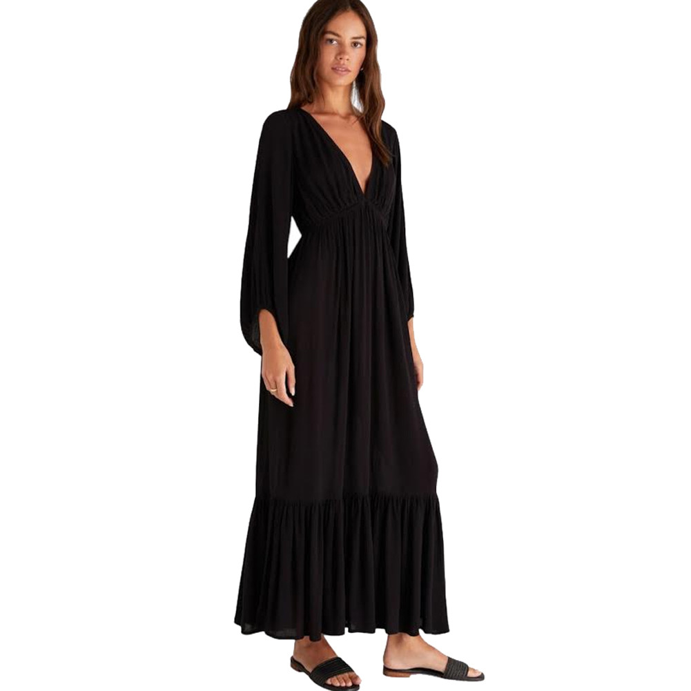 Z Supply Celina Black Maxi Dress