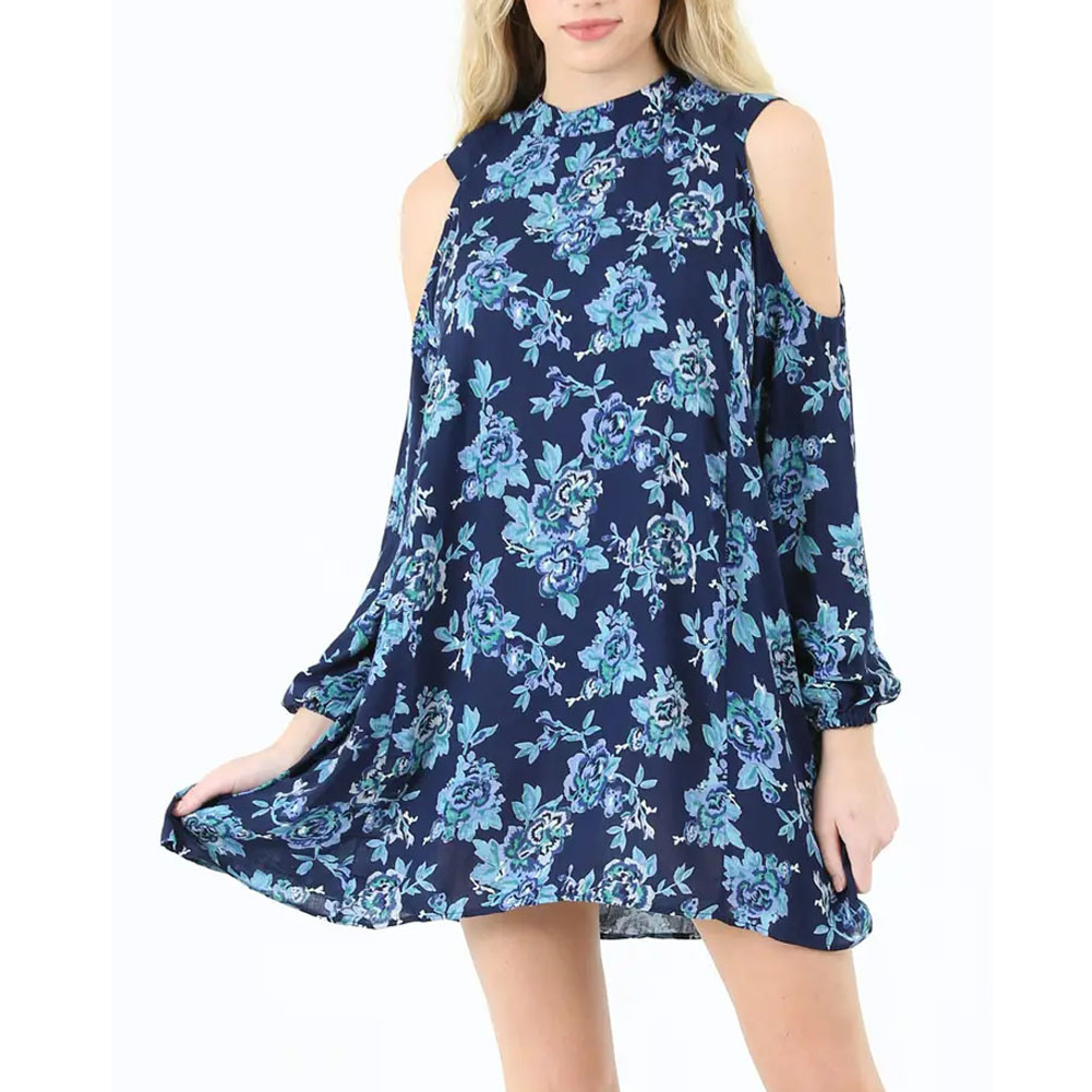 Angie Cold Shoulder Dress