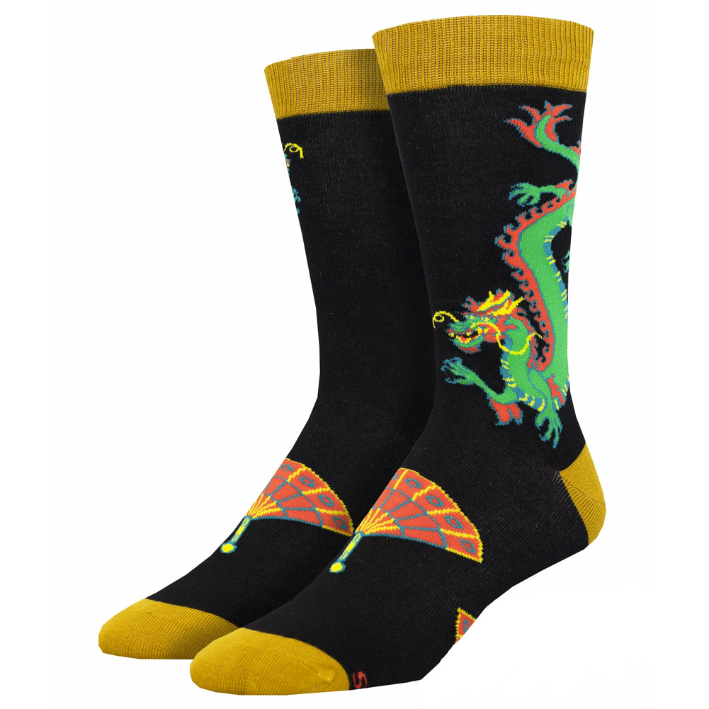 Dragon Fan Men's Bamboo Socks