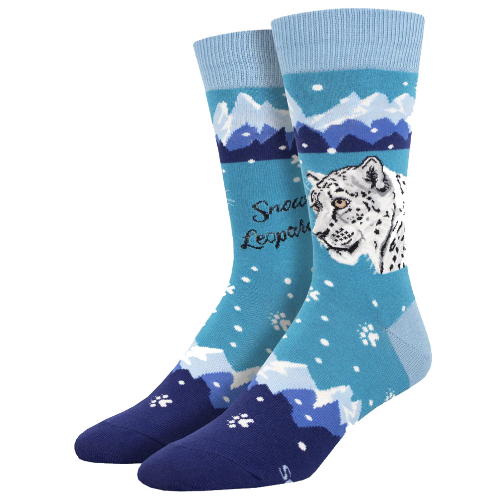 Snow Leopard Men's Socks