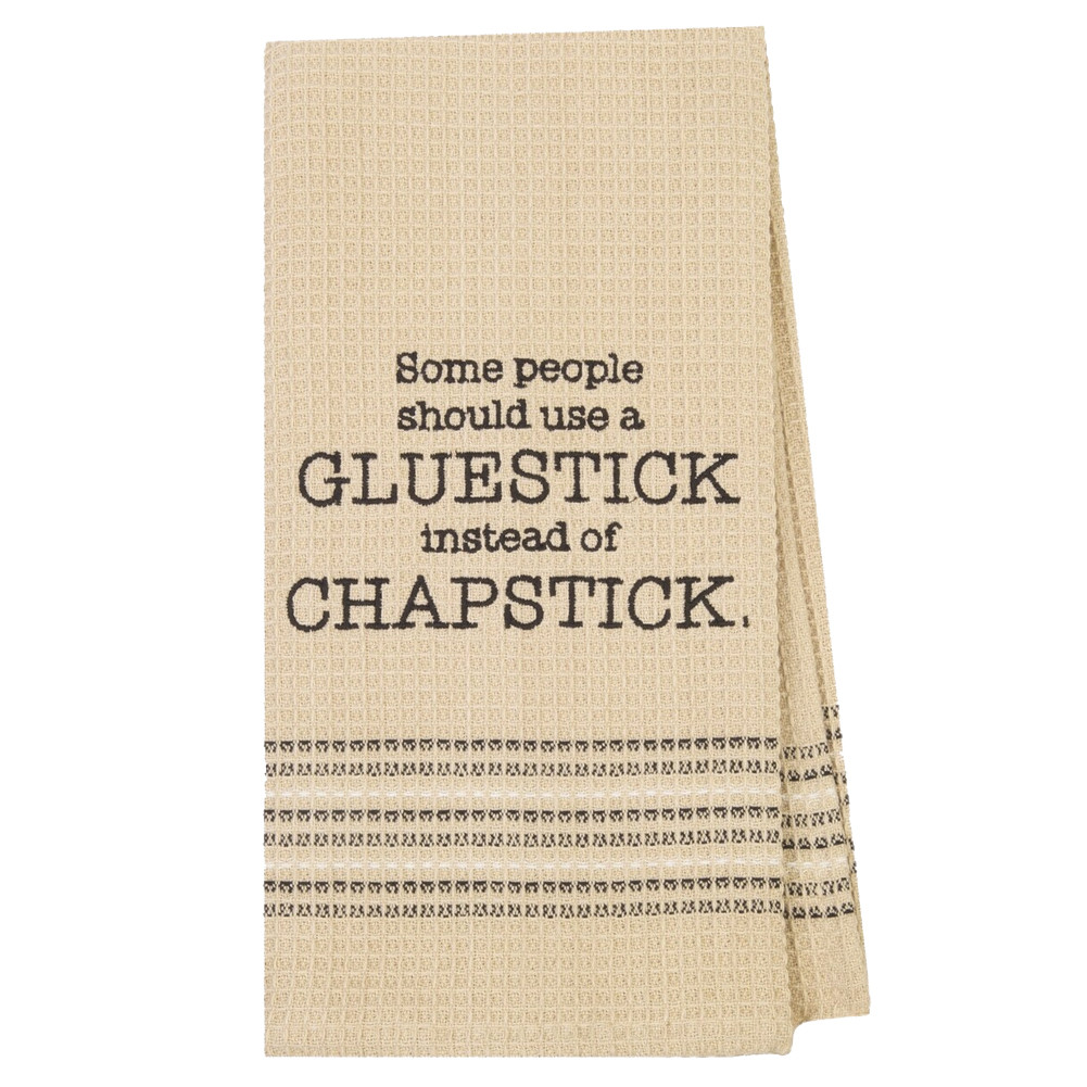 Gluestick Funny Kitchen Dish Towel