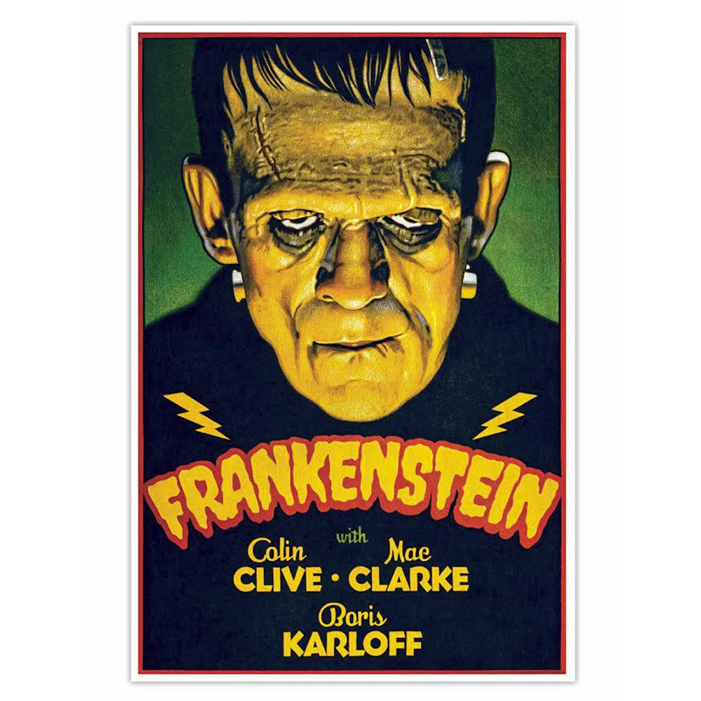 Frankenstein Movie Poster Art Print