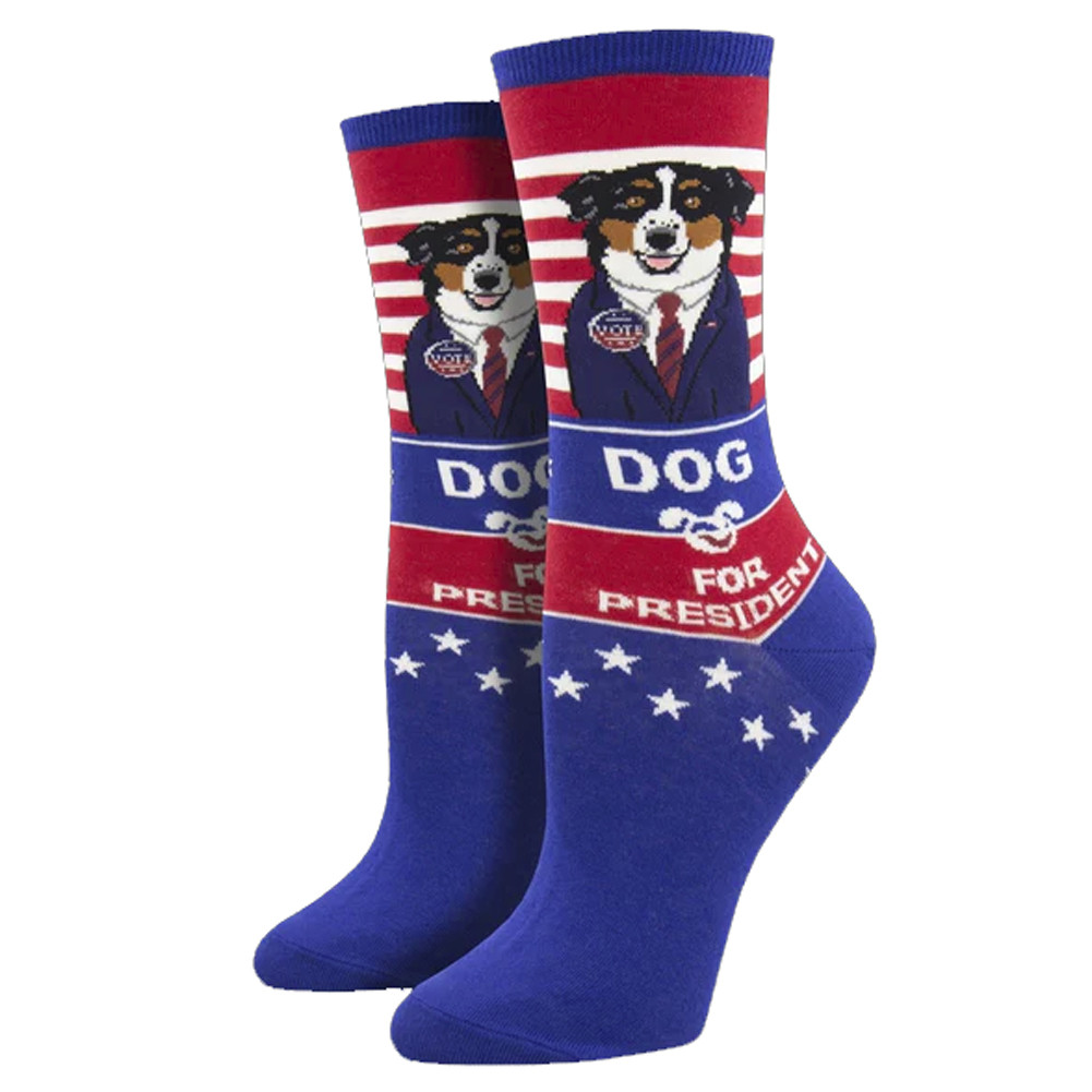 Dog For President Women's Socks