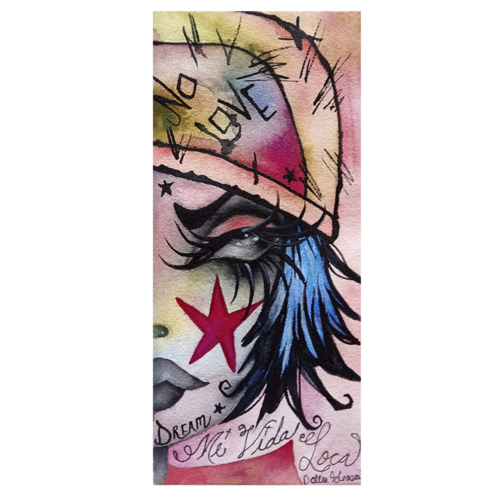 Dottie Gleason No Love Canvas Giclee