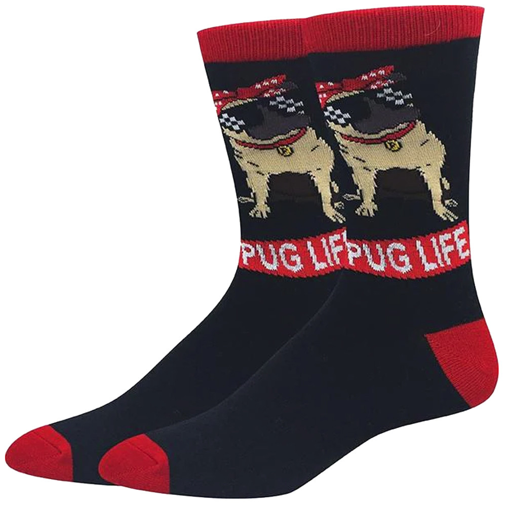 Pug Life Dogs Men's Socks