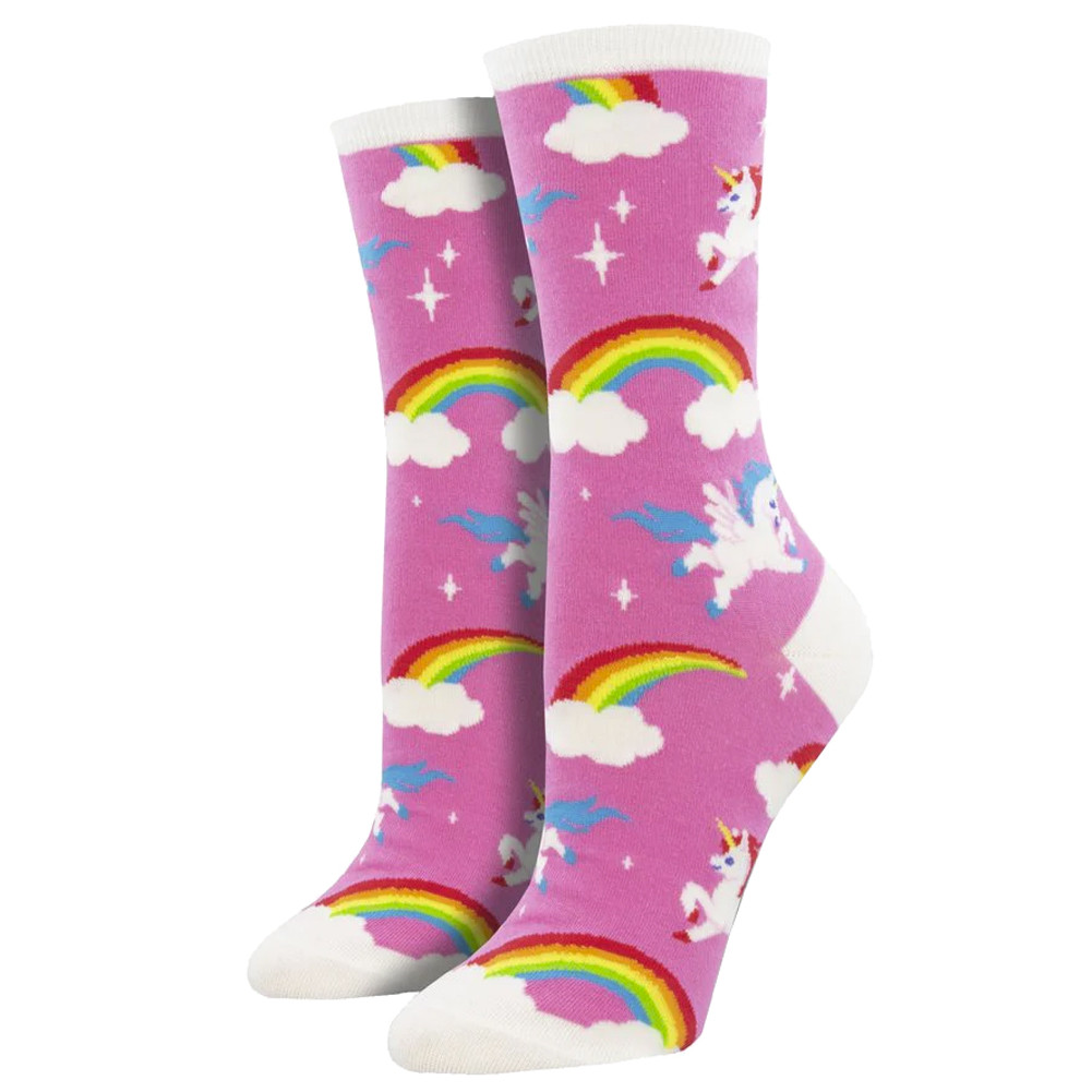 Pegasus Party Women's Crew Socks