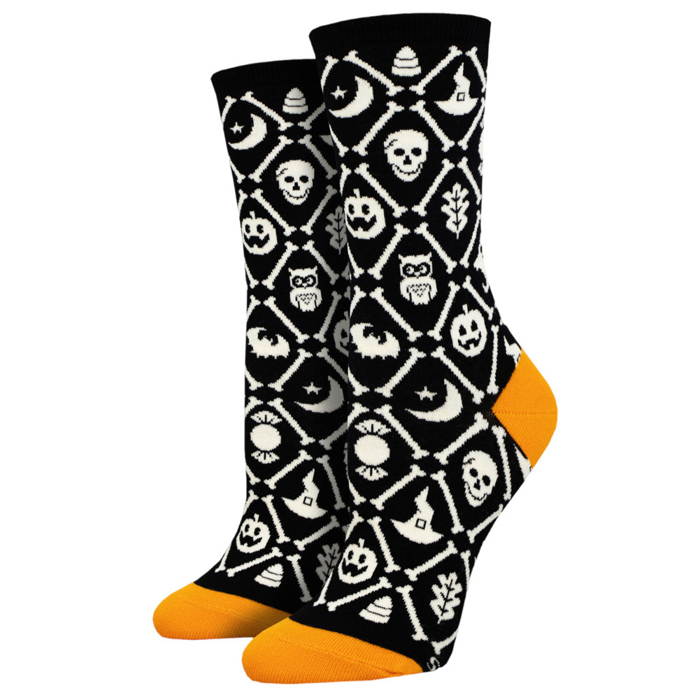 Halloween Spooky Icons Women's Socks