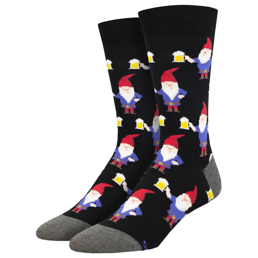 Gnome More Beer Men's Socks