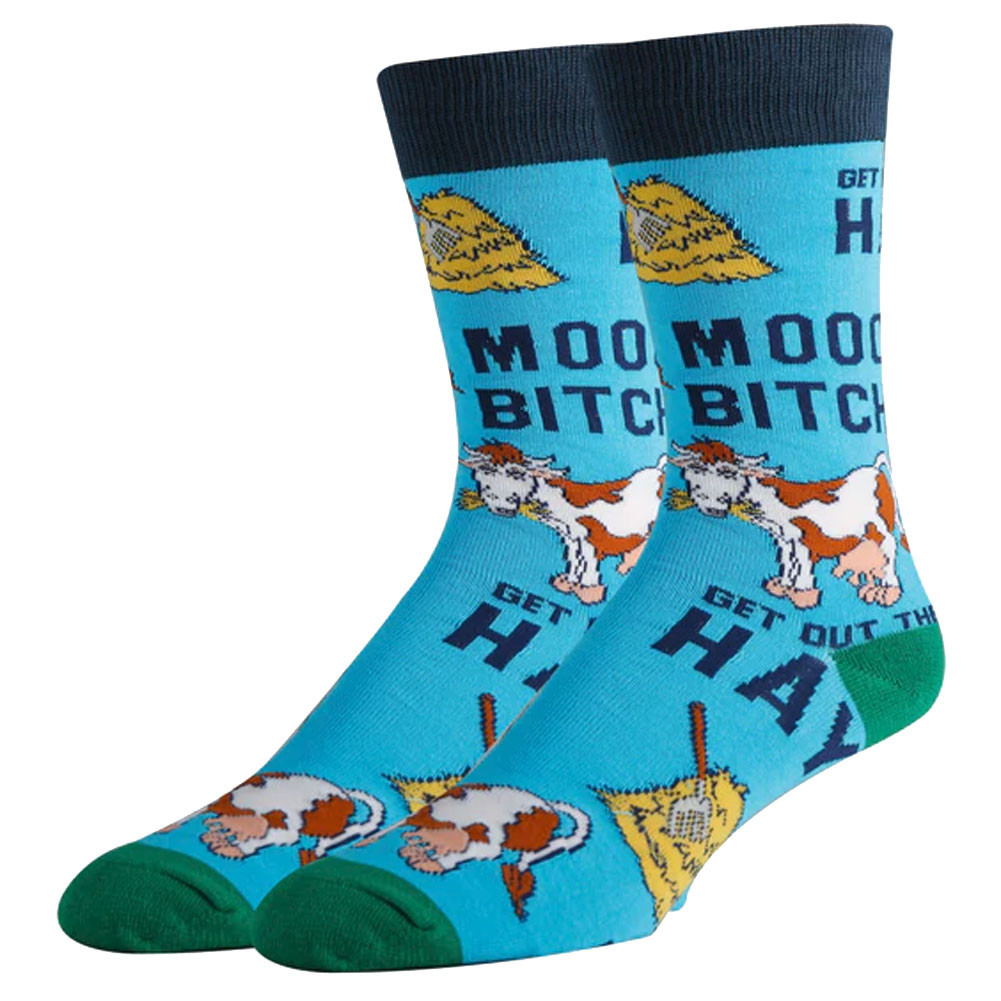 Mooo Over Cow Men's Socks