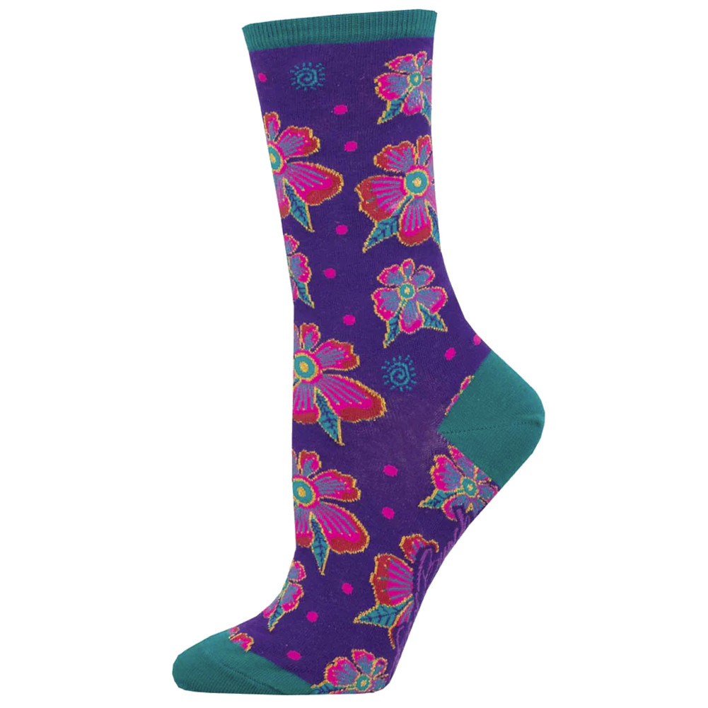 Laurel Burch Santa Fe Floral Socks