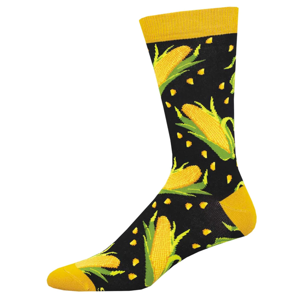Socksmith Men's Bamboo Blend Socks - Amazing Corn