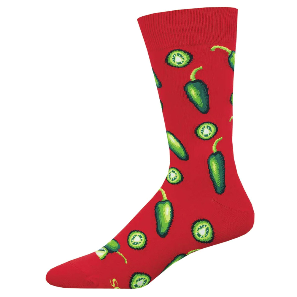 Socksmith Men's Socks - Jalapeno Business