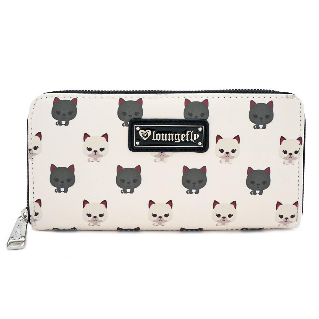 Loungefly kitty cat zip around wallet. 