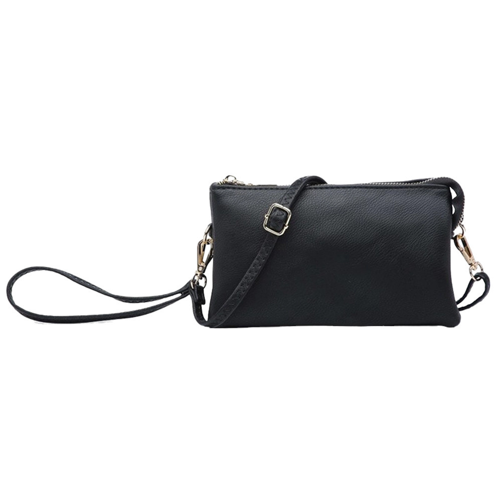 Jen & Co. Riley Crossbody Purse - Black