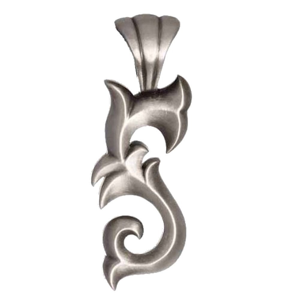 BICO Australia Jewelry Pewter Pendant Blue FLAMIN' Surfboard B105