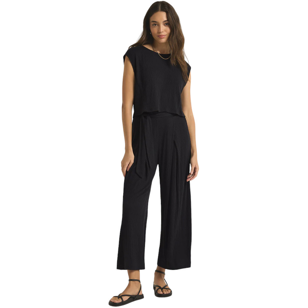 Z SUPPLY ISLA PUCKER KNIT PANTS | PURPLE LEOPARD BOUTIQUE