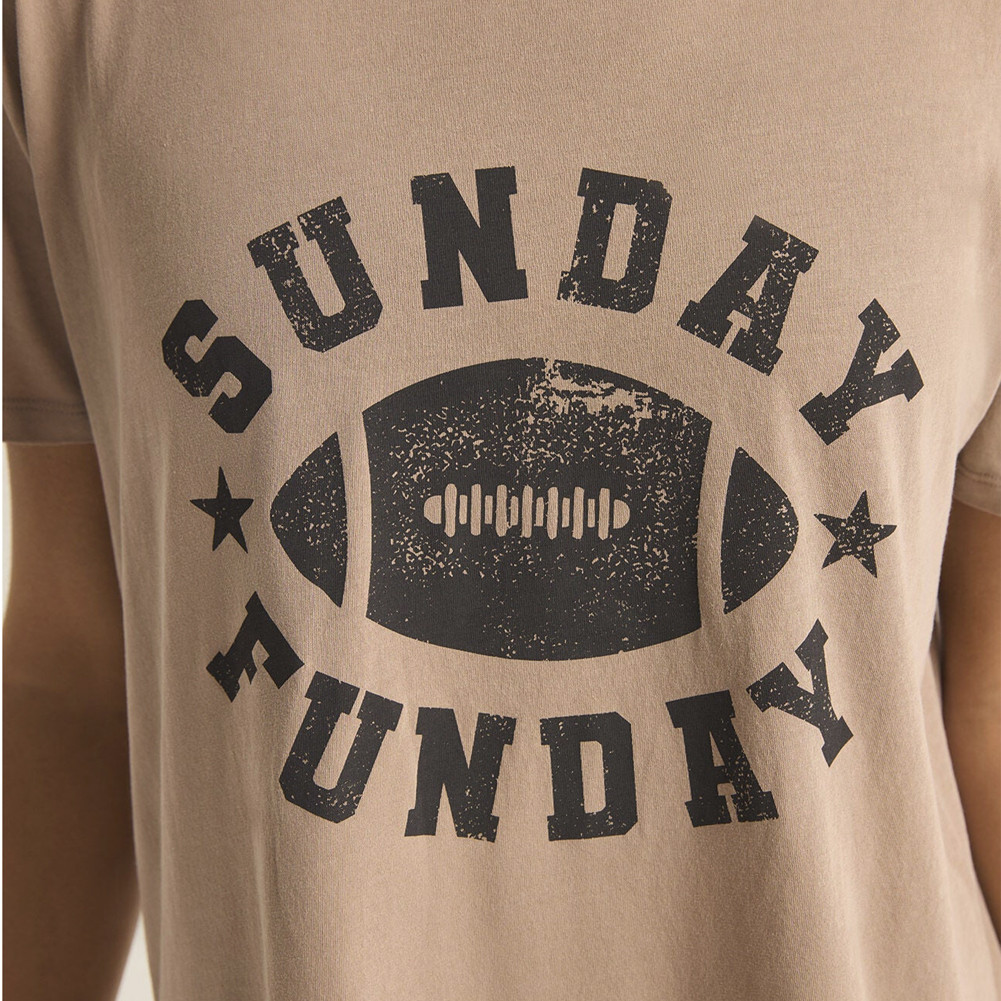 Z SUPPLY SUNDAY FUNDAY BOYFRIEND TEE | PURPLE LEOPARD BOUTIQUE