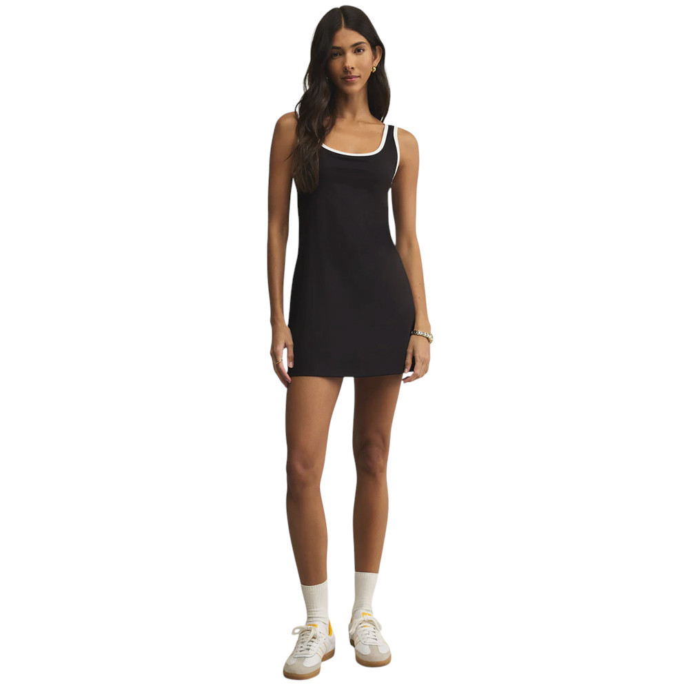 Z SUPPLY VOLLY TENNIS MINI DRESS | PURPLE LEOPARD BOUTIQUE