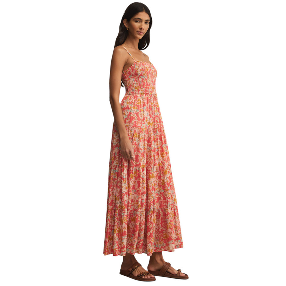 Z SUPPLY BALOS JARDIN FLORAL DRESS | PURPLE LEOPARD BOUTIQUE