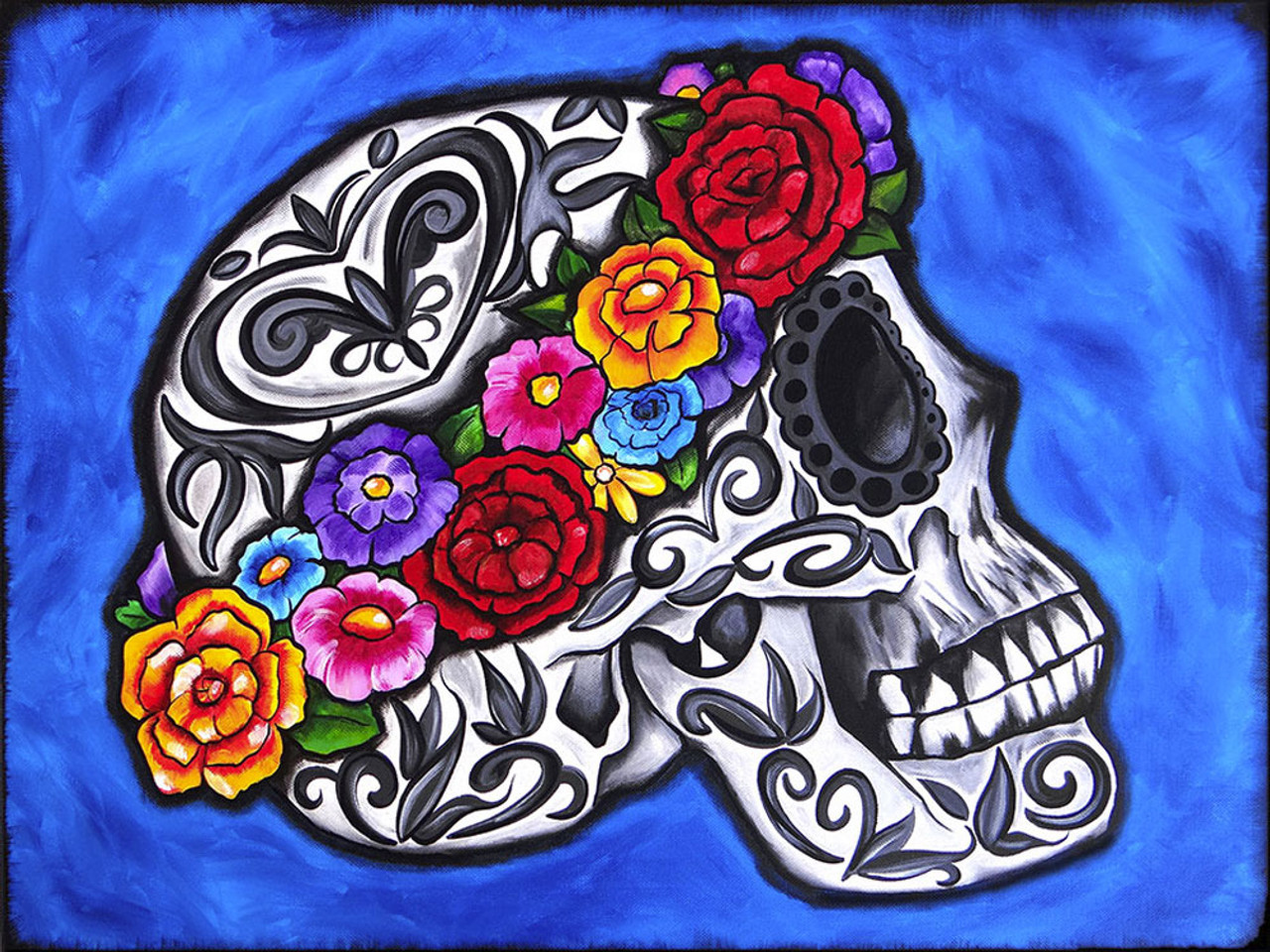 27 Beautiful Skull and Flower Tattoo Ideas  Tattoo Glee