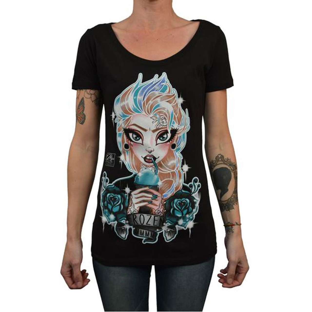 Frozen by Miss Cherry Martini Women's Tee Shirt