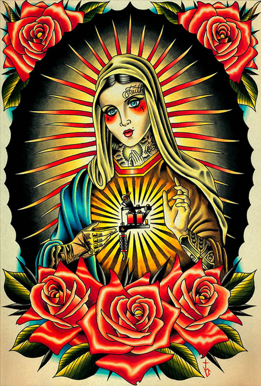 60+ Divine Virgin Mary Tattoo Designs | Mens body tattoos, Mary tattoo,  Sleeve tattoos