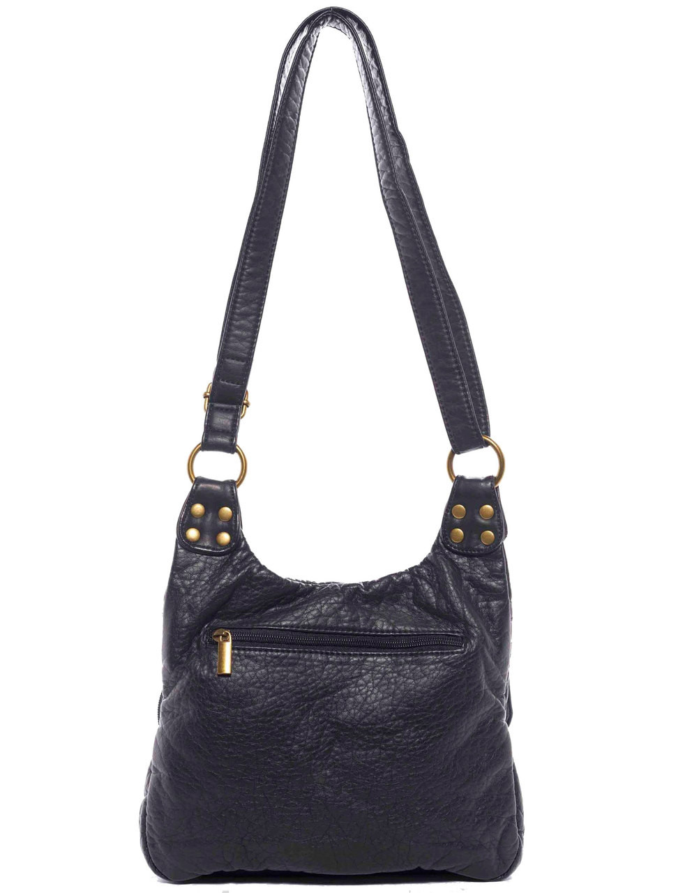 PREORDER Mayflower Crossbody Handbag | Jet Black – Charlotte Elizabeth