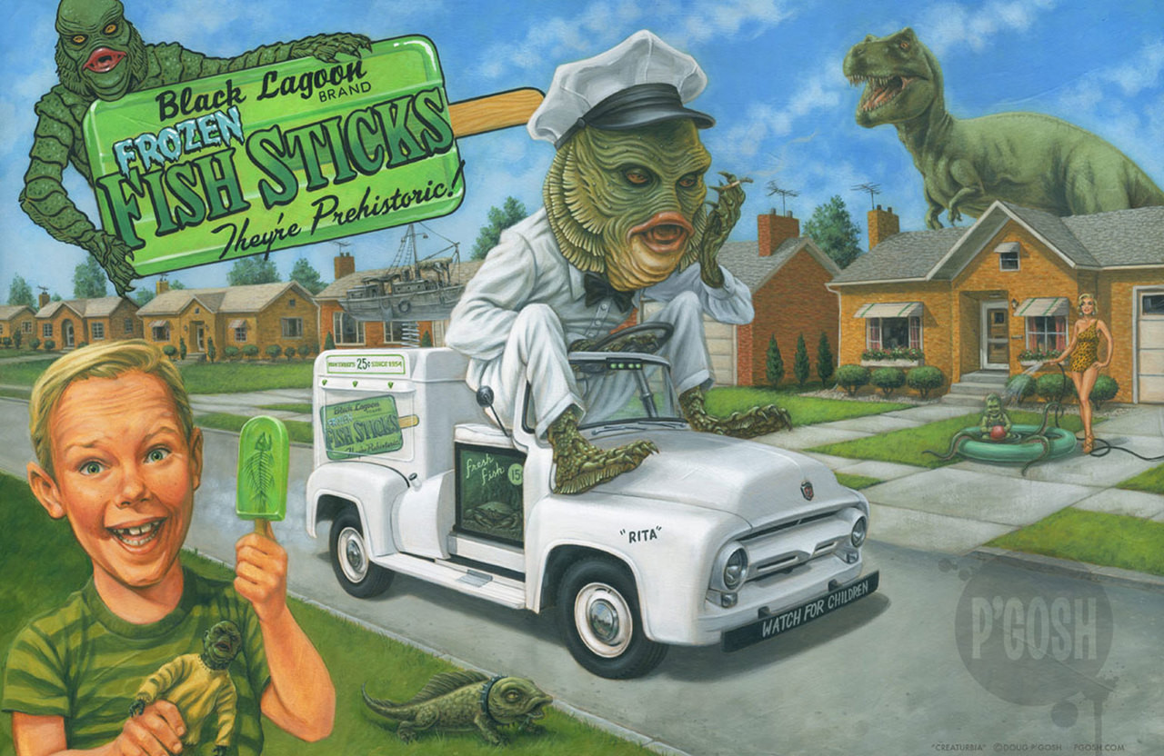 The Creature From The Black Lagoon  Tattoo Ideas Artists and Models