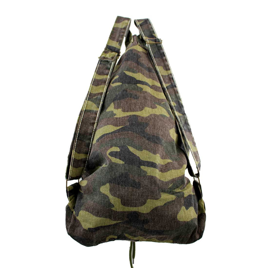 camouflage drawstring backpack