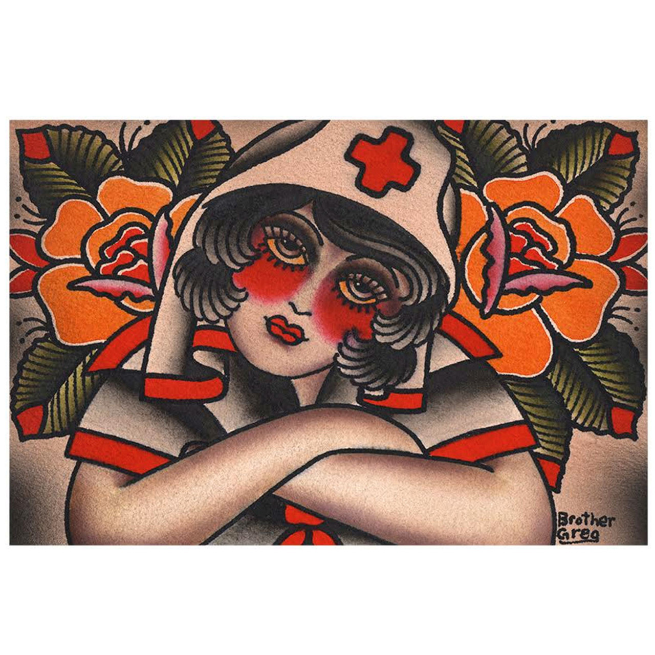 Traditional Nurse by George Scharfenberg : TattooNOW